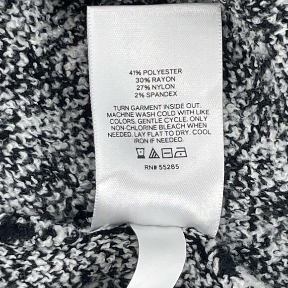 Express Women's Long Sleeve Sweater Dress, Houndstooth, Sz. M - Picture 7 of 12